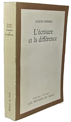 Image du vendeur pour L'criture et la Diffrence (Writing and Difference). mis en vente par Athena Rare Books  ABAA