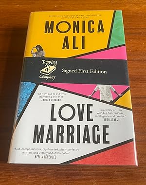 Seller image for LOVE MARRIAGE SIGNED 1ST EDITION 2022 for sale by BazaarofBooks