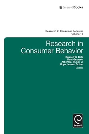Seller image for Research in Consumer Behavior for sale by GreatBookPrices