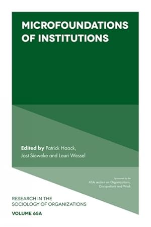 Bild des Verkufers fr Microfoundations of Institutions zum Verkauf von GreatBookPrices