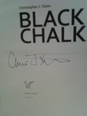 Bild des Verkufers fr By Christopher J. Yates - Black Chalk zum Verkauf von World of Rare Books