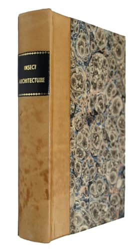 Bild des Verkufers fr Insect Architecture zum Verkauf von PEMBERLEY NATURAL HISTORY BOOKS BA, ABA