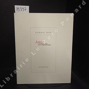 Imagen del vendedor de Amos ou introduction  la mtagraphologie a la venta por Librairie-Bouquinerie Le Pre Pnard