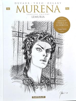 Imagen del vendedor de Murena, tome 11 : Lemuria, version crayonne. ( Tirage unique, limit et numrot  3000 exemplaires ). a la venta por Librairie Victor Sevilla