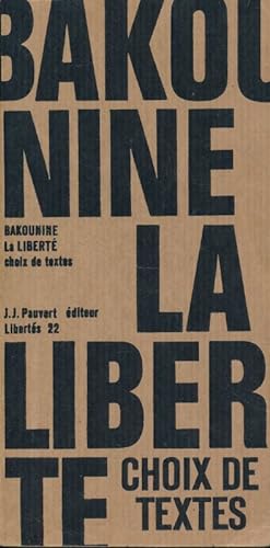Seller image for La libert. Choix de texte for sale by LIBRAIRIE GIL-ARTGIL SARL