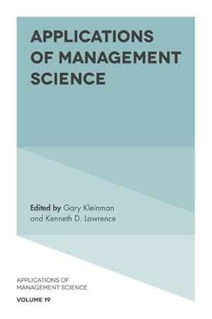 Seller image for Applications of Management Science for sale by GreatBookPrices