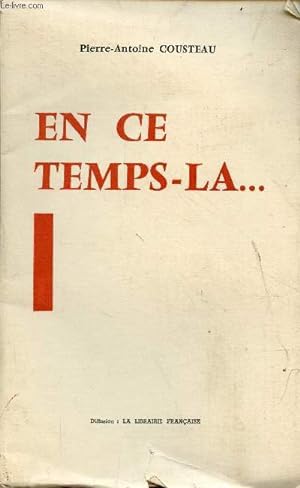 Seller image for En ce temps-l . for sale by Le-Livre