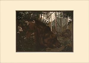Seller image for Baloo in the Forest. From The Jungle Book by Rudyard Kipling. for sale by Peter Harrington.  ABA/ ILAB.