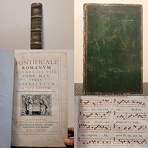 Seller image for Pontificale Romanum Clementis VIII. Pont. Max. iussu restitutum atque editum for sale by That Guy With The Books