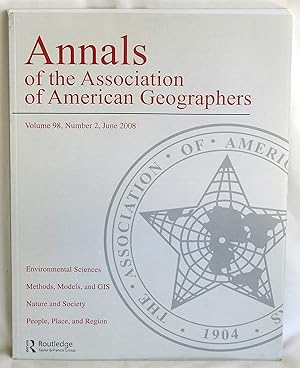Bild des Verkufers fr Annals of the Association of American Geographers Volume 98, Number 2, June 2008 zum Verkauf von Argyl Houser, Bookseller