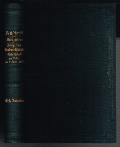 Festschrift zur Säcularfeier der Königlichen Landwirthschafts-Gesellschaft zu Celle am 4. Juni 18...