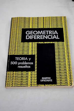 Image du vendeur pour Teora y problemas de geometra diferencial mis en vente par Alcan Libros