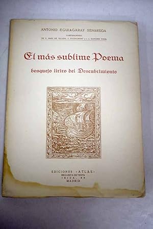 Bild des Verkufers fr El ms sublime poema zum Verkauf von Alcan Libros