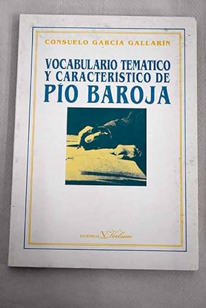 Immagine del venditore per Vocabulario temtico y caracterstico de Po Baroja venduto da Alcan Libros