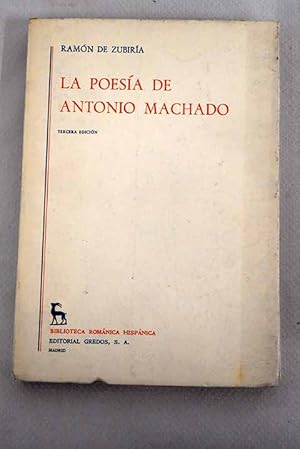 Imagen del vendedor de La poesa de Antonio Machado a la venta por Alcan Libros