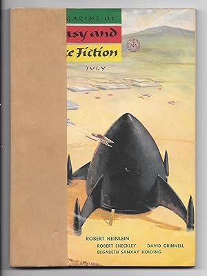 Imagen del vendedor de The Magazine of Fantasy and Science Fiction: July, 1954 a la venta por Dark Hollow Books, Member NHABA, IOBA