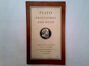 Image du vendeur pour Plato Protagoras and Meno mis en vente par Goldstone Rare Books