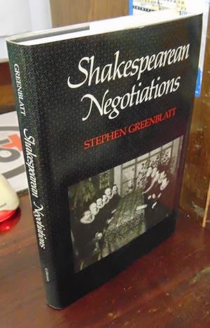 Imagen del vendedor de Shakespearean Negotiations: The Circulation of Social Energy in Renaissance England a la venta por Atlantic Bookshop