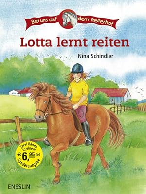 Seller image for Lotta lernt reiten: Zwei Geschichten in einem Band for sale by Modernes Antiquariat - bodo e.V.