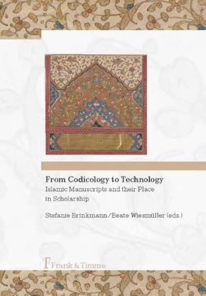 Bild des Verkufers fr From Codicology to Technology zum Verkauf von BuchWeltWeit Ludwig Meier e.K.