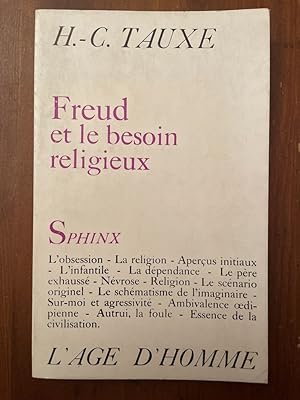 Imagen del vendedor de Freud et le besoin religieux a la venta por Librairie des Possibles