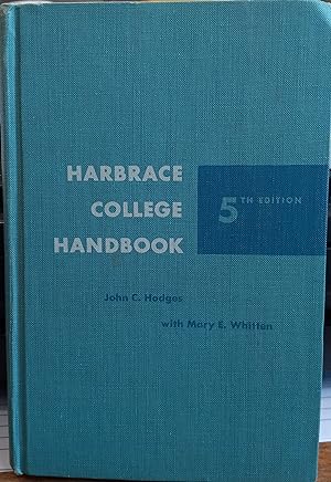 Seller image for Harbrace College Handbook (5th Edition) for sale by The Book House, Inc.  - St. Louis