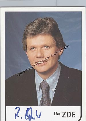 Seller image for Original Autogramm Ralph Schumacher ZDF /// Autogramm Autograph signiert signed signee for sale by Antiquariat im Kaiserviertel | Wimbauer Buchversand