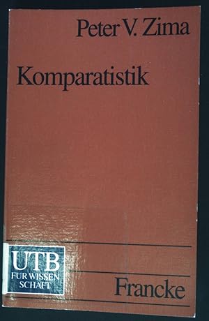 Bild des Verkufers fr Komparatistik : Einfhrung in die vergleichende Literaturwissenschaft. (Nr. 1705) UTB zum Verkauf von books4less (Versandantiquariat Petra Gros GmbH & Co. KG)