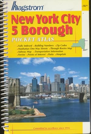 Seller image for New York City 5 Borough Pocket Atlas for sale by CorgiPack