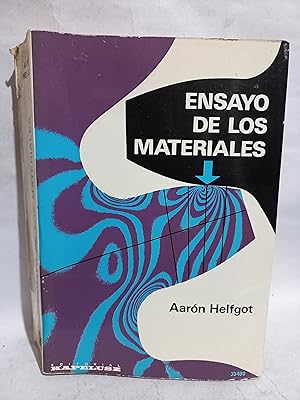Image du vendeur pour Ensayo de los Materiales mis en vente par Libros de Ultramar Alicante