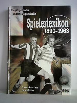 Bild des Verkufers fr Spielerlexikon 1890 - 1963. Enzyklopdie des deutschen Ligafussballs zum Verkauf von Celler Versandantiquariat