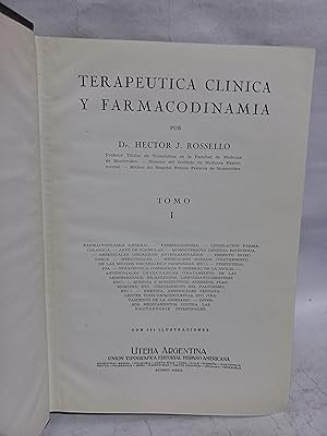 Terapeutica Clinica y Farmacodinamia