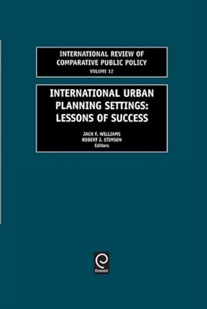 Seller image for International Urban Planning Settings : Lessons of Success for sale by GreatBookPricesUK