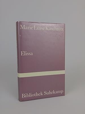 Bild des Verkufers fr Elissa. Roman. (Edition Suhrkamp 852) zum Verkauf von ANTIQUARIAT Franke BRUDDENBOOKS