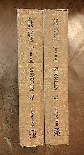 Seller image for Merlin Or The Early History Of King Arthur: A Prose Romance With An Introduction Containing Outlines Of The History Of The Legend Of Merlin. Essays On Merlin The Enchanter And Merlin The Bard and Arthurian Localities VOL. I. and VOL, II. for sale by Three Geese in Flight Celtic Books