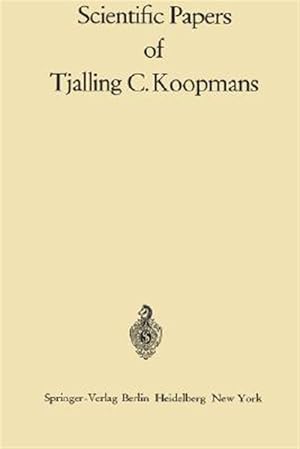 Bild des Verkufers fr Scientific Papers of Tjalling C. Koopmans zum Verkauf von GreatBookPricesUK