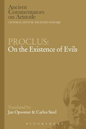 Seller image for Proclus - On the Existence of Evils for sale by GreatBookPrices