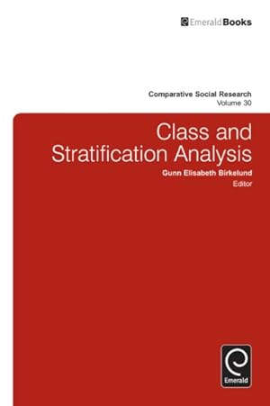 Seller image for Class and Stratification Analysis for sale by GreatBookPricesUK