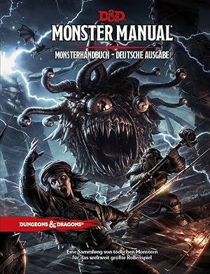 Seller image for Dungeons & Dragons Monster Manual - Monsterhandbuch for sale by moluna