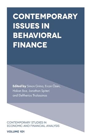 Bild des Verkufers fr Contemporary Issues in Behavioral Finance zum Verkauf von GreatBookPricesUK