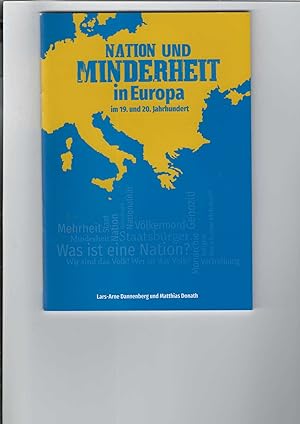 Seller image for Nation und Minderheit in Europa im 19. und 20. Jahrhundert. for sale by Antiquariat Frank Dahms