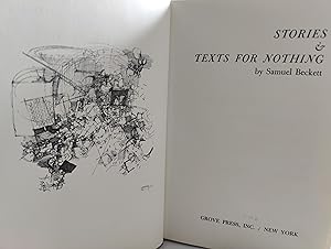 Seller image for Stories & Texts for Nothing for sale by The Bookstore