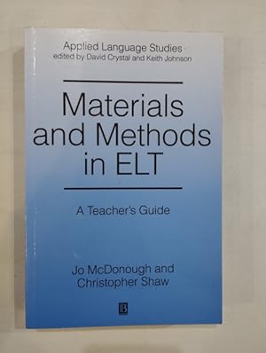 Seller image for Materials and Methods in ELT for sale by Saturnlia Llibreria