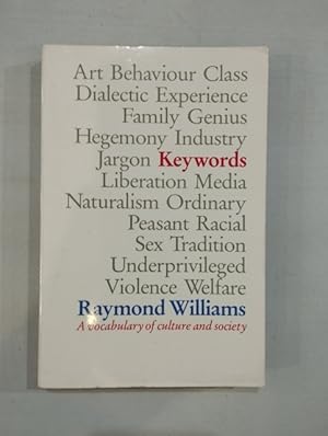 Seller image for Keywords: A vocabulary of culture and society for sale by Saturnlia Llibreria