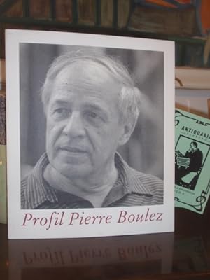 Bild des Verkufers fr Profil Pierre Boulez. zum Verkauf von Antiquariat Klabund Wien