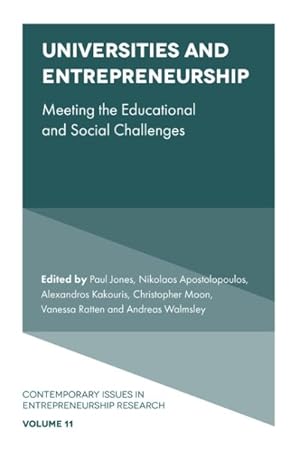 Immagine del venditore per Universities and Entrepreneurship : Meeting the Educational and Social Challenges venduto da GreatBookPricesUK