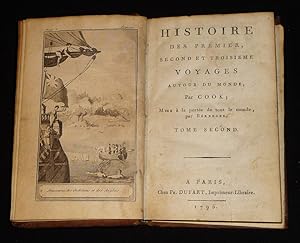 Image du vendeur pour Histoire des premier, second et troisime voyages autour du monde, par Cook ; mise  la porte de tout le monde, par Branger (Tome 2) mis en vente par Abraxas-libris