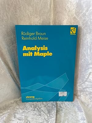 Seller image for Analysis mit Maple for sale by Antiquariat Jochen Mohr -Books and Mohr-