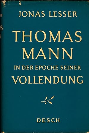 Seller image for Thomas Mann in der Epoche seiner Vollendung for sale by avelibro OHG