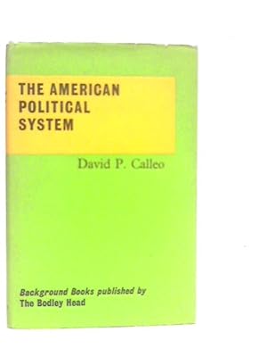 Seller image for American Political System for sale by World of Rare Books